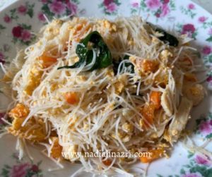 resepi bihun singapore