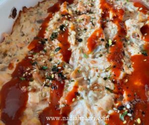 salmon sushi bake recipe